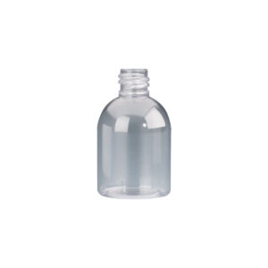 60ml Clear Plastic Dumpy Boston Bottle