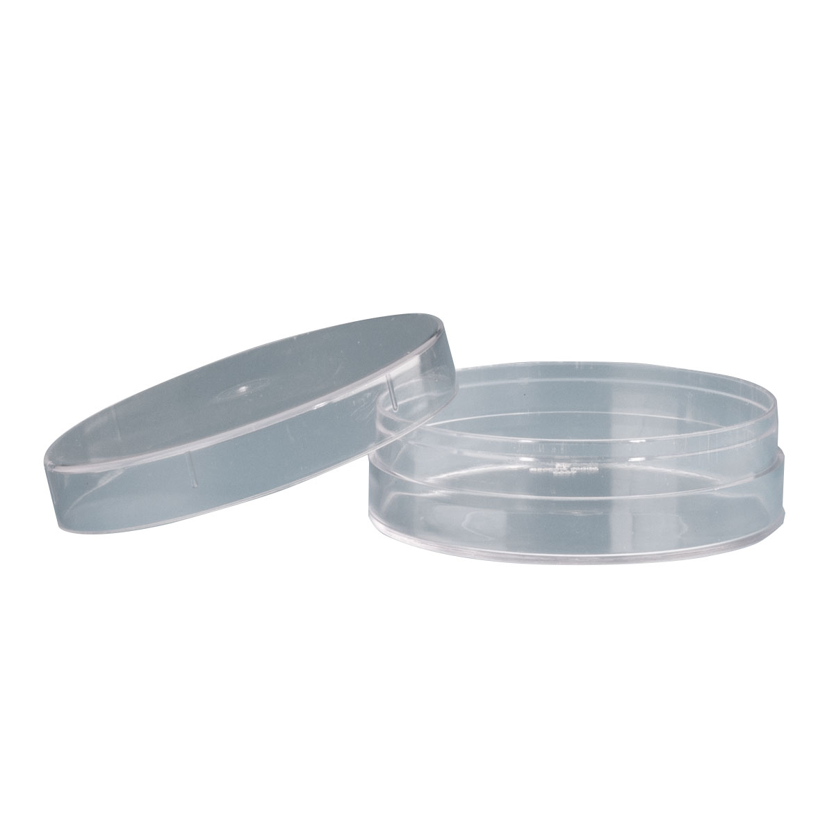 Clear Plastic cylindrical Display Box with Lid