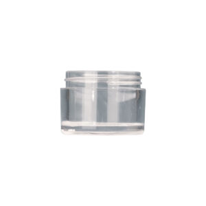 10ml Clear Plastic Thick Walled Jar with 33mm Neck
