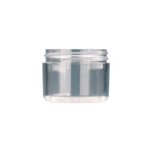 50ml Clear Plastic Thick Walled Jar with 48mm Neck