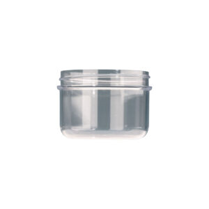 150ml Clear Plastic Thin Walled Jar with 70mm Neck