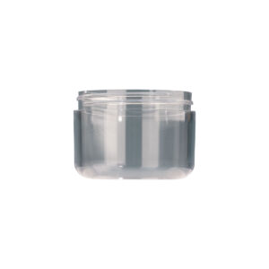 150ml Clear Plastic Thick Walled Jar with 70mm Neck