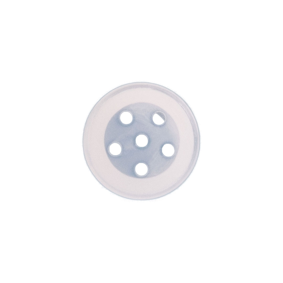 20mm Neck Natural LDPE Plastic plug with 6 1.8mm orifices top down