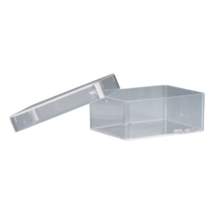 Clear Plastic Small Rectangular Display Box with Lid