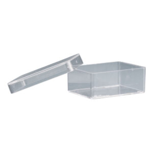 Clear 46x33x18mm Plastic Small Rectangular Box with Lid