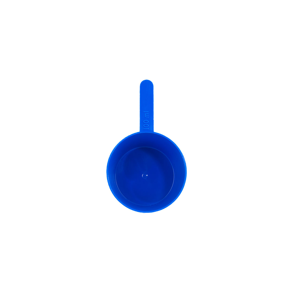 100ml PP measuring scoop top view.