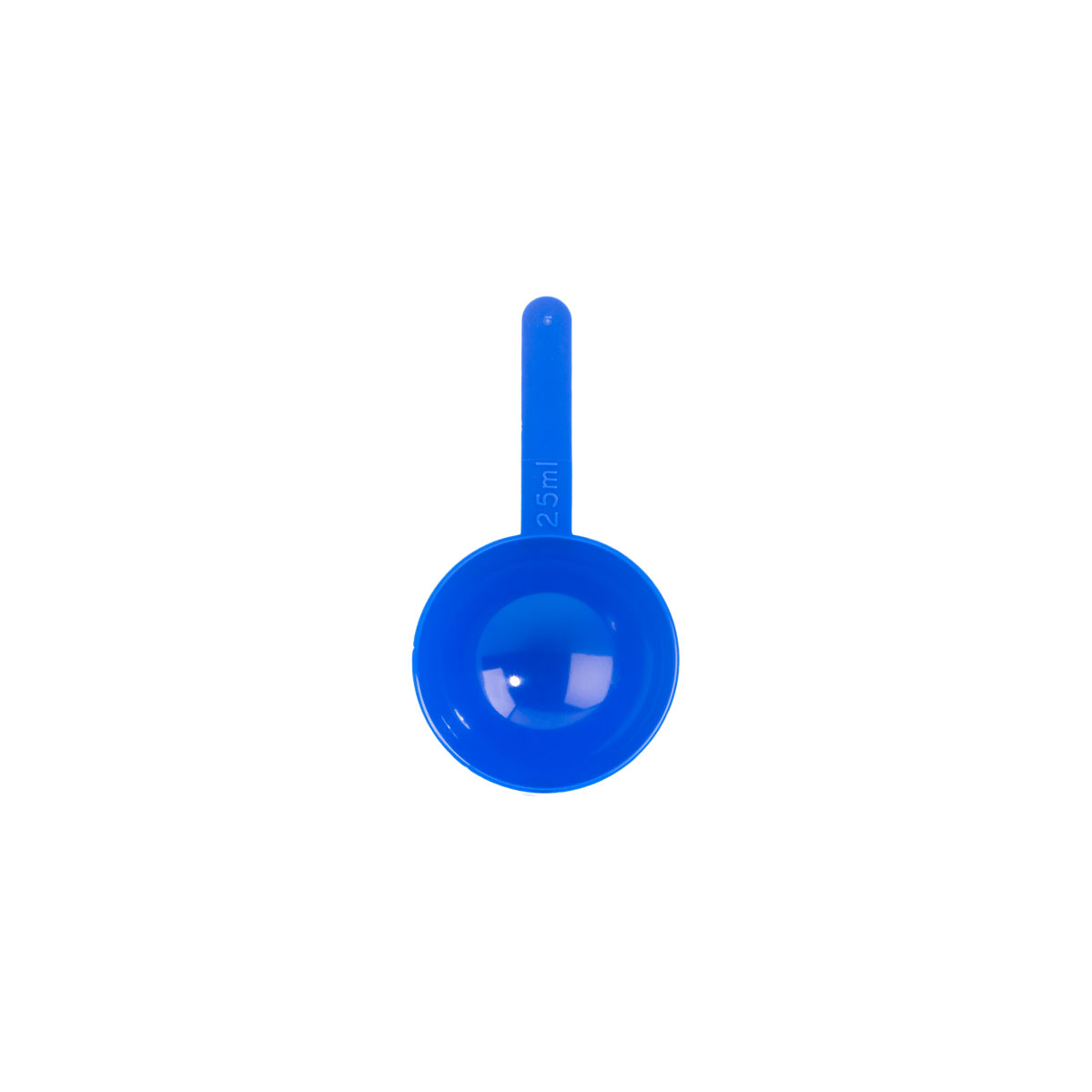 25ml PP measuring scoop top view.