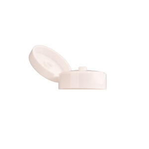 Large White Flip Top Cap