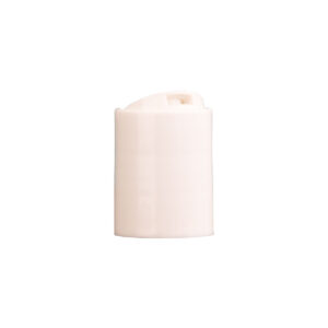 20mm White PP Smooth Disc Cap