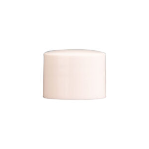 18mm White PP Smooth Plug Seal Cap