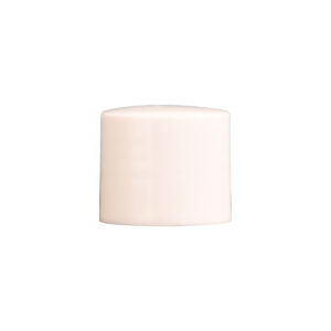 22mm White PP Smooth Plug Seal Cap