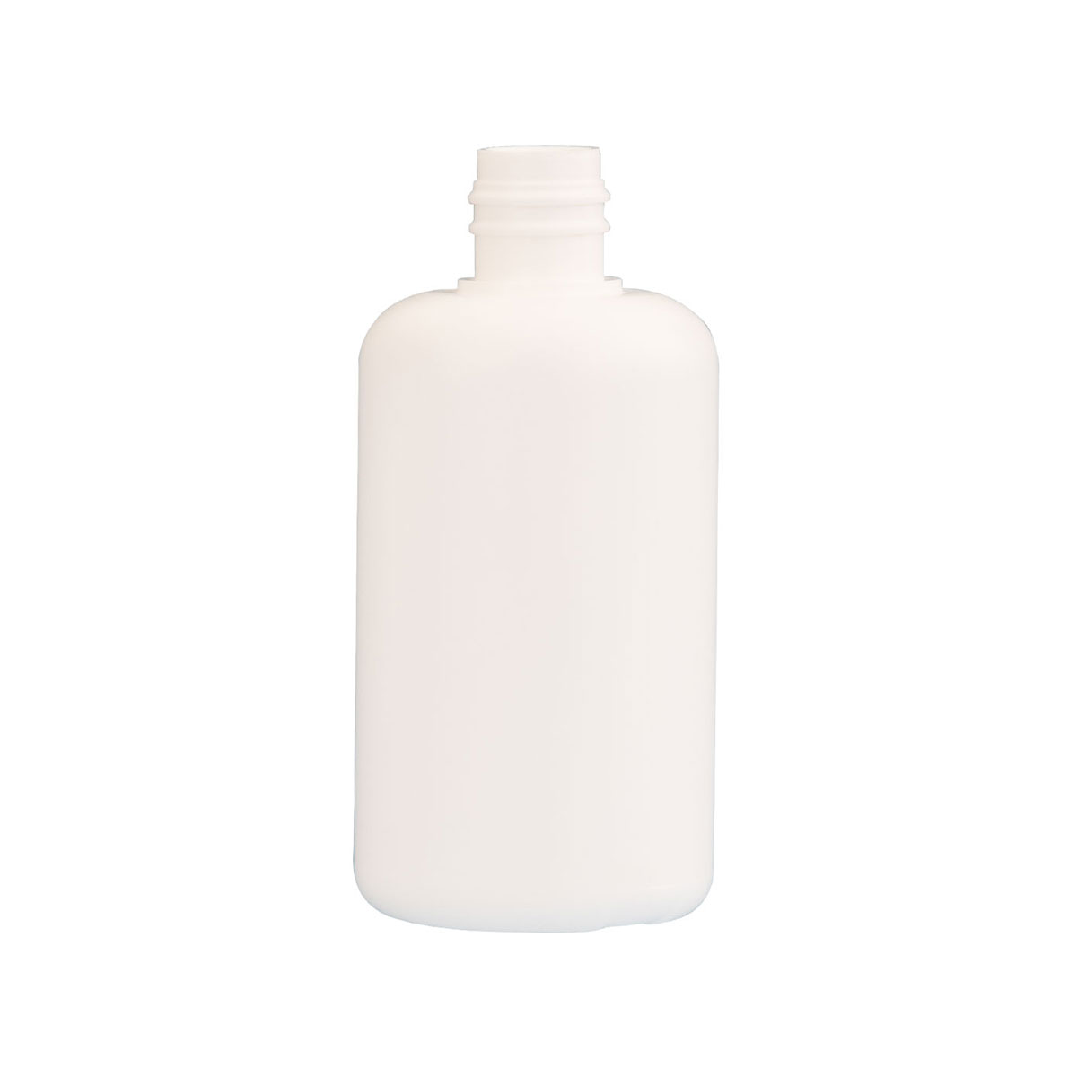 60ml White HDPE plastic dropper bottle with dropper neck.