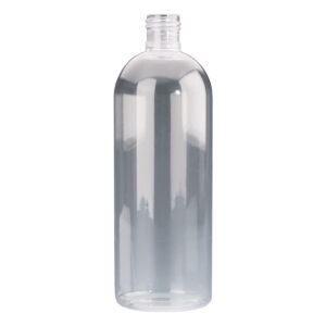 500ml Clear Plastic Europa tall Bottle