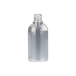 50ml Clear Plastic Oval Griffin bottle