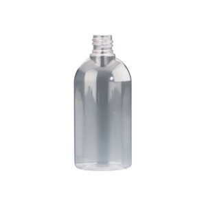 75ml Clear Plastic Oval Griffin bottle