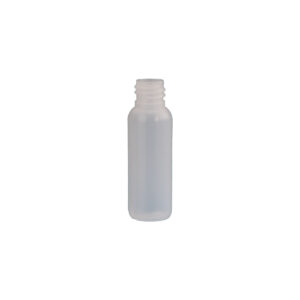 25ml Plastic HDPE Tall Boston Bottle