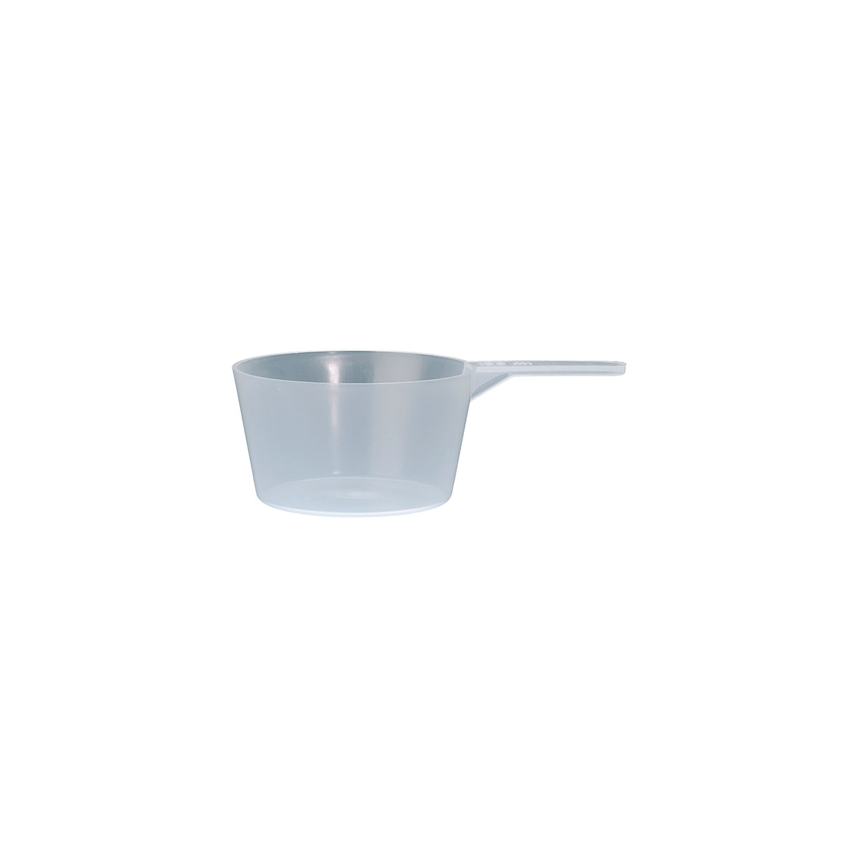 100ml Clear PP Measuring Scoop Side on
