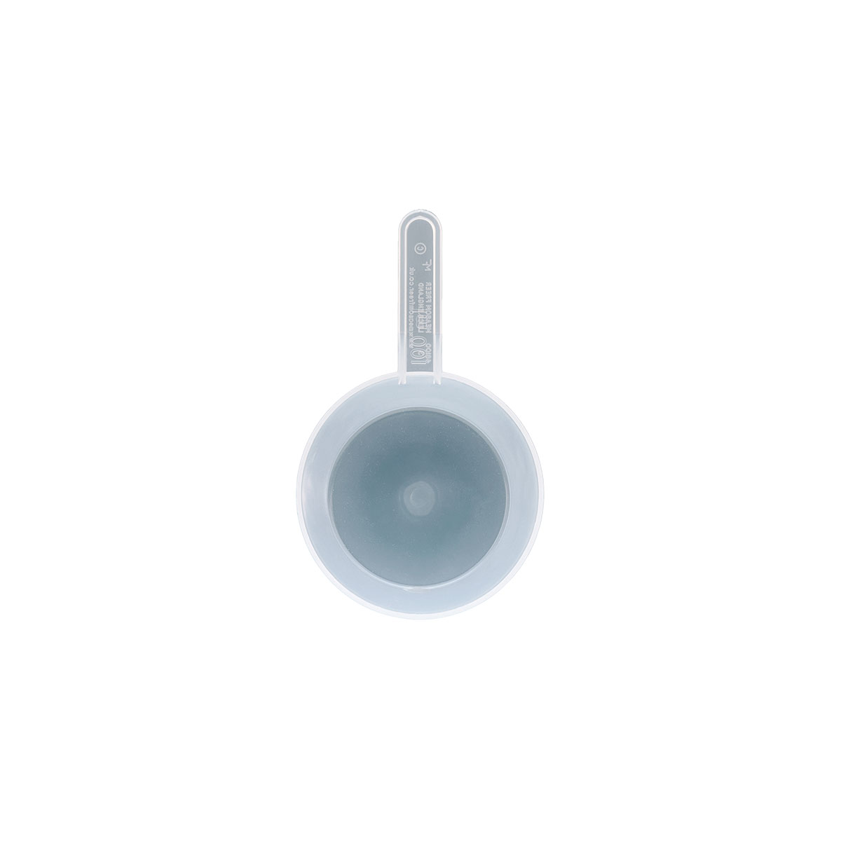 100ml Clear PP Measuring Scoop top down