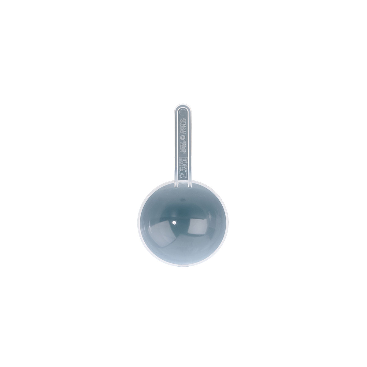 25ml Clear PP Measuring Scoop top down