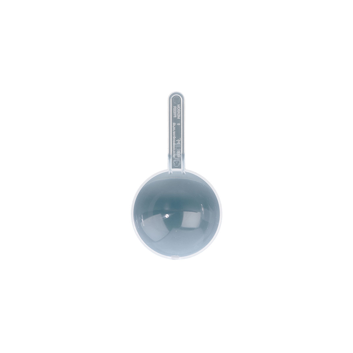 30ml Clear PP Measuring Scoop top down